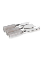 ZODAX ALABASTER 3 PIECE CHEESE KNIFE SET