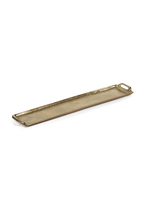 ZODAX GOLD 26" RECT, ALUMINUM TRAY