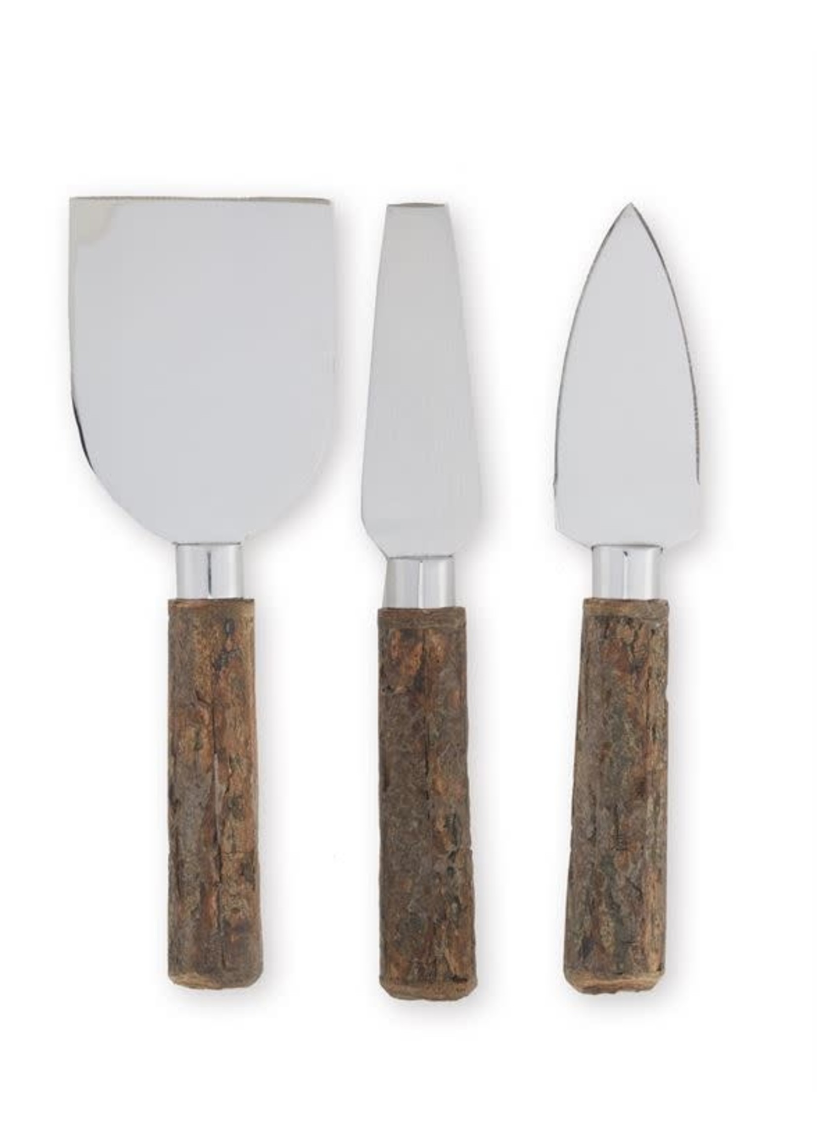 BARK EDGE S/3 CHEESE KNIVES