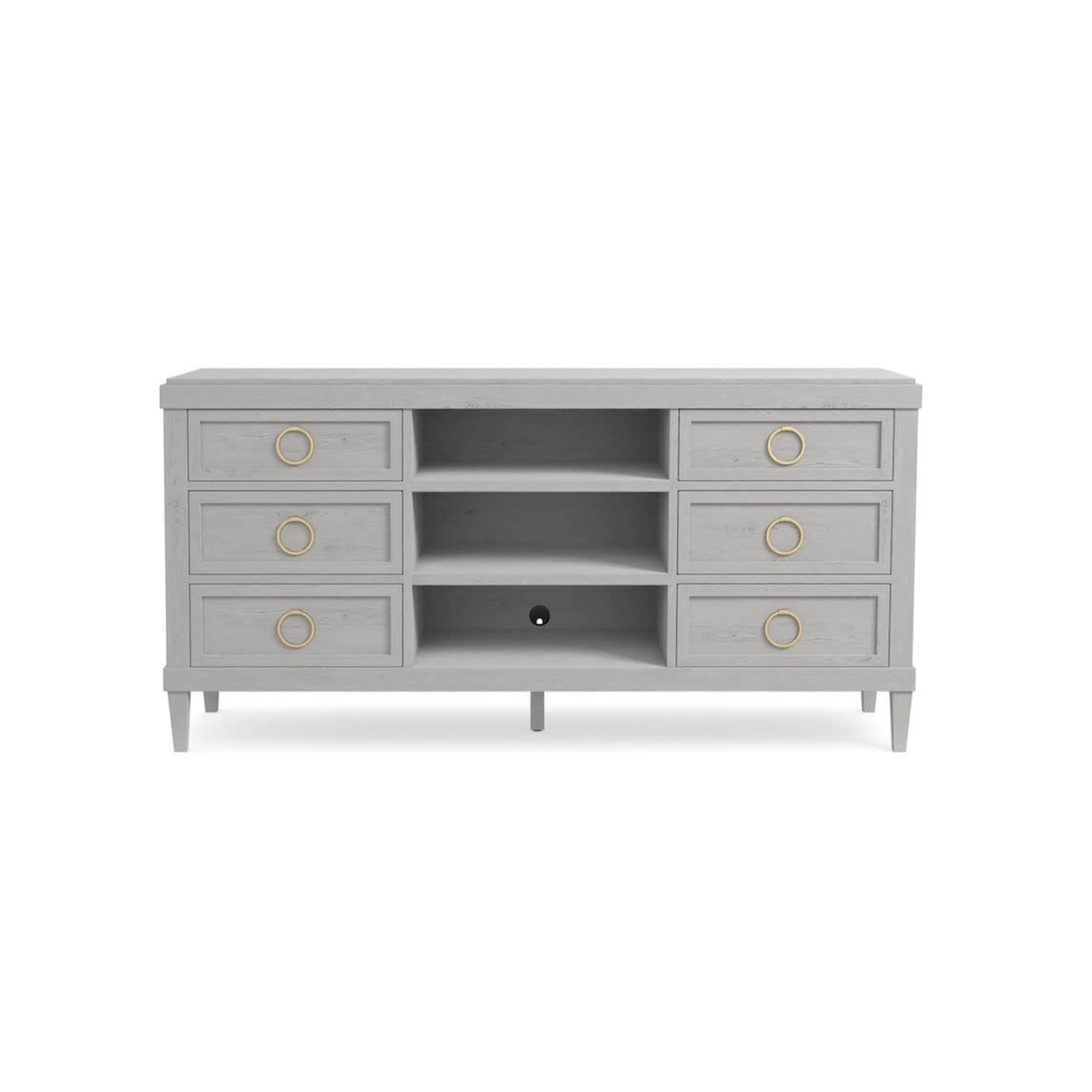 BASSETT VENTURA 64" DRAWER CREDENZA