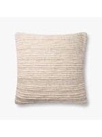 LOLOI 22x22 NATURAL PILLOW