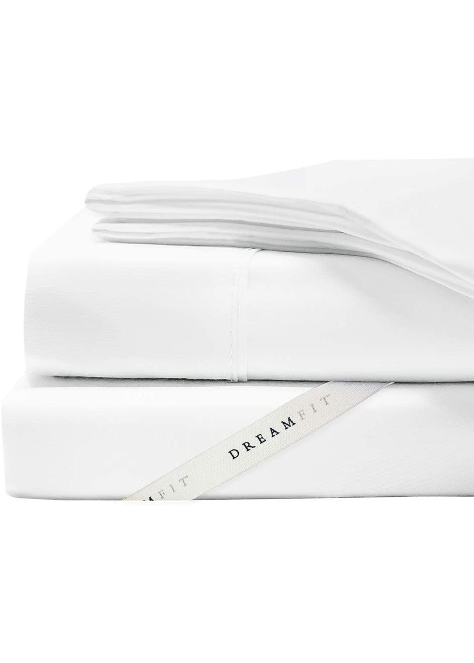 DREAMFIT SPLIT KING,  EGYPTIAN COTTON SHEETS-SNOWFLAKE