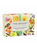 MICHELE DESIGN WORKS BIRDS & BUTTERFLIES 4.5OZ BOXED SOAP