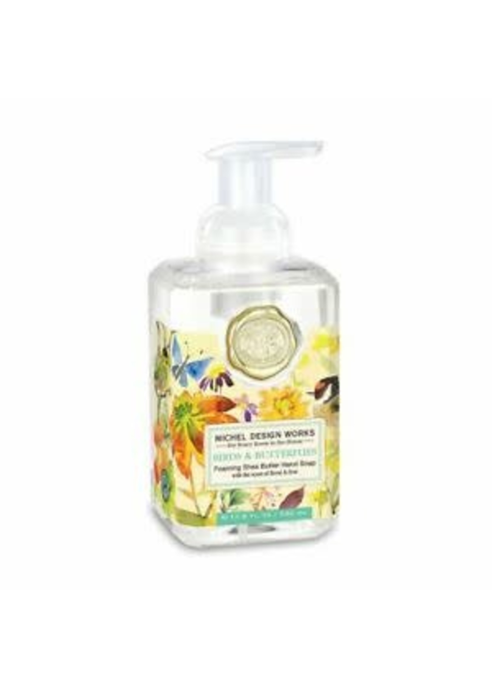 MICHELE DESIGN WORKS BIRDS & BUTTERFLIES FOAMING SOAP