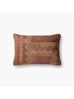 LOLOI 22 x 22 PINK/RUST PILLOW
