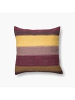 LOLOI 22 x 22 PLUM/MULTI PILLOW