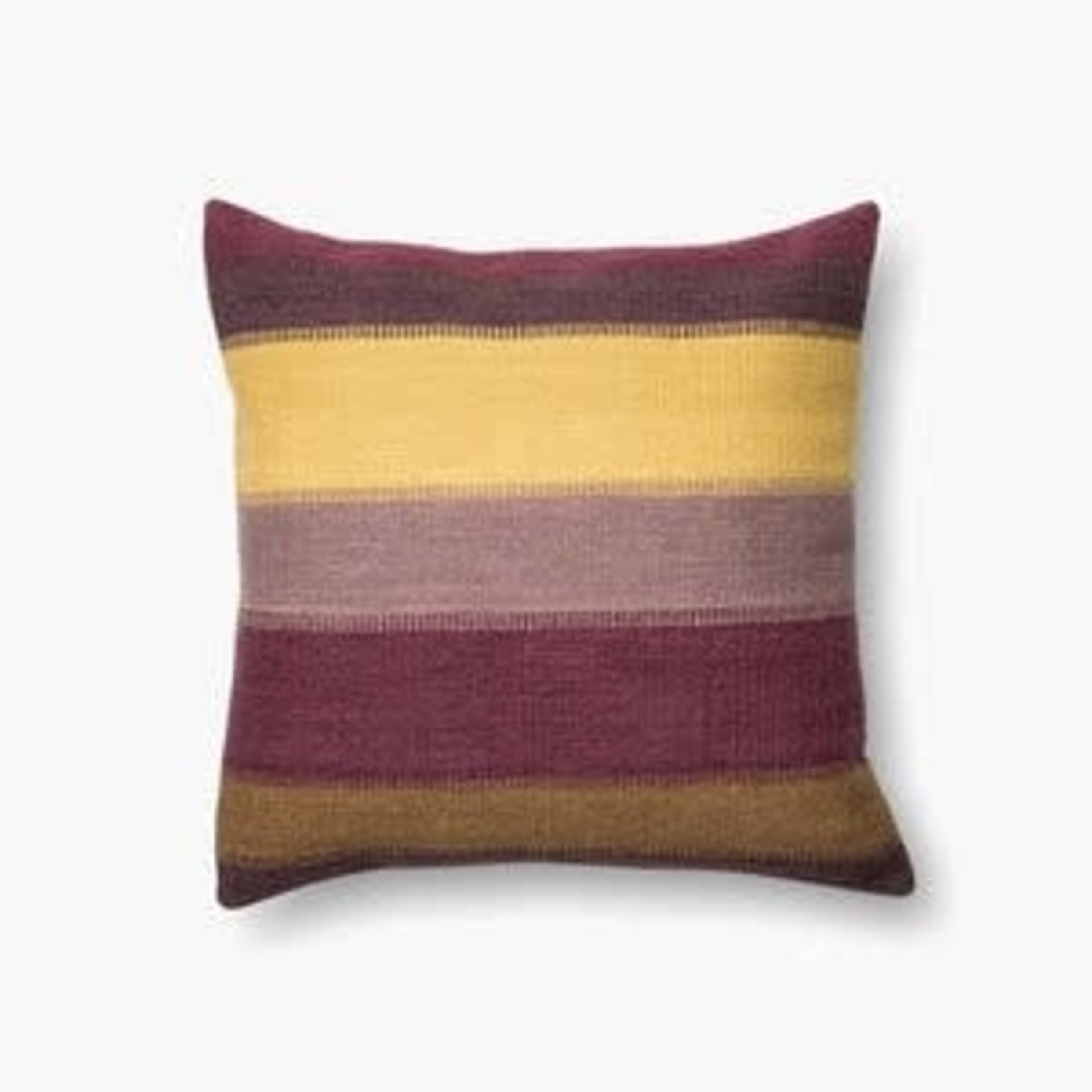 LOLOI 22 x 22 PLUM/MULTI PILLOW