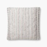 LOLOI 22 x 22 GREY/NATURAL PILLOW