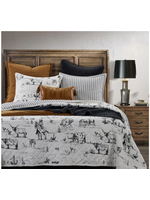 FULL/QUEEN RANCH LIFE PRINTED REVERSIBLE QUILT
