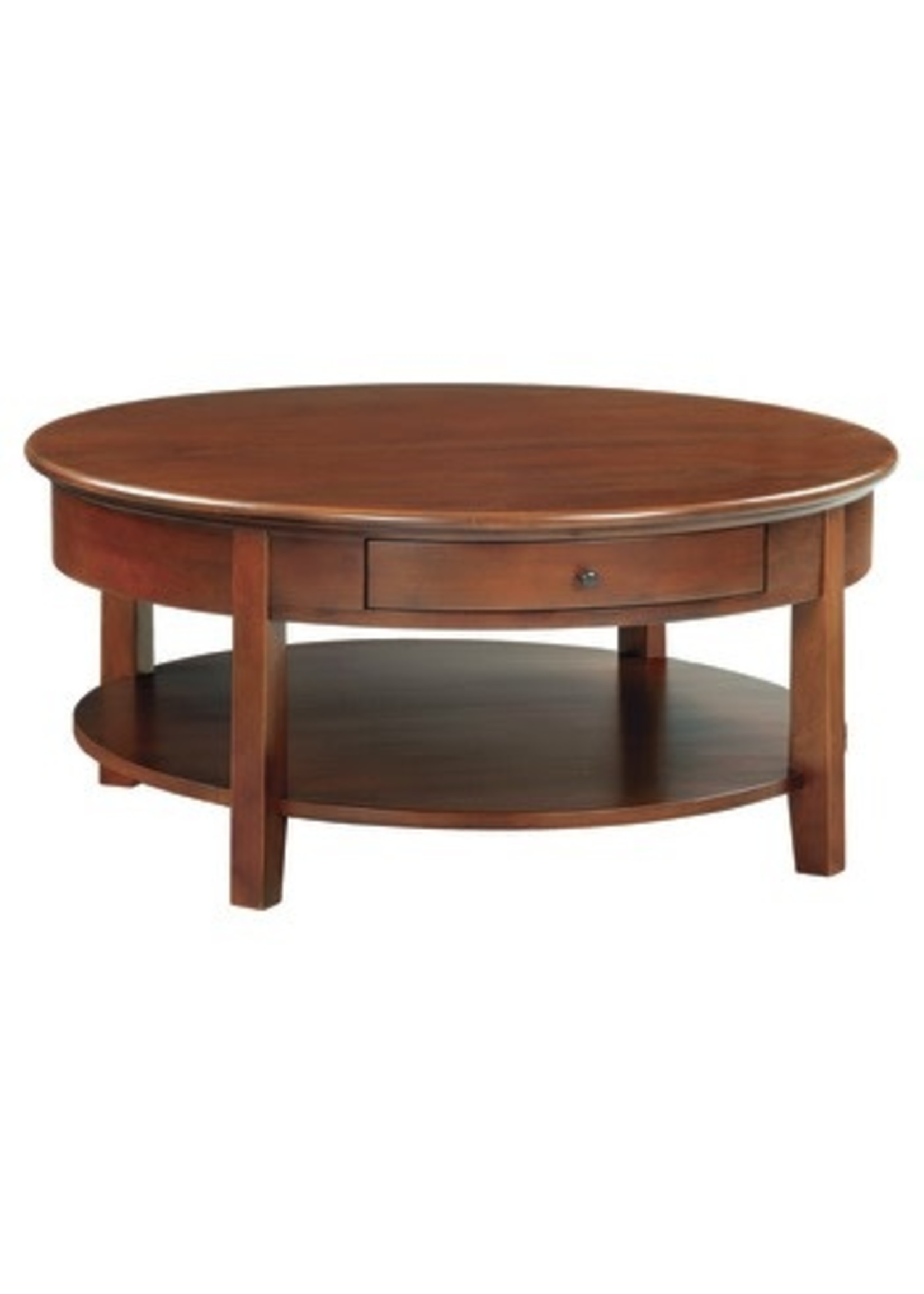 WHITTIER WOOD MCKENZIE ROUND COCKTAIL TABLE