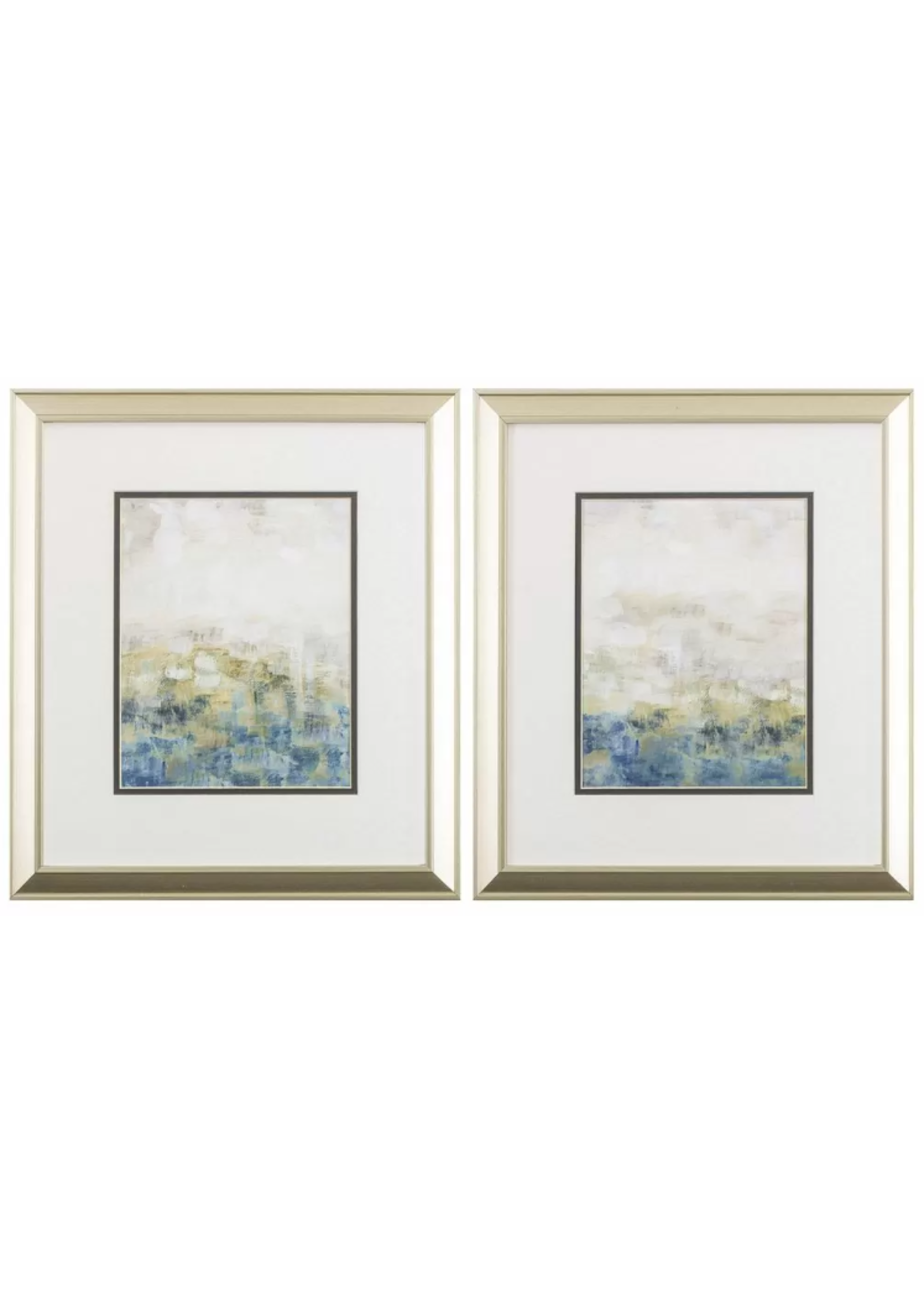PROPAC IMAGES COLOR BLOCK MEADOW ABSTRACT PRINT S/2
