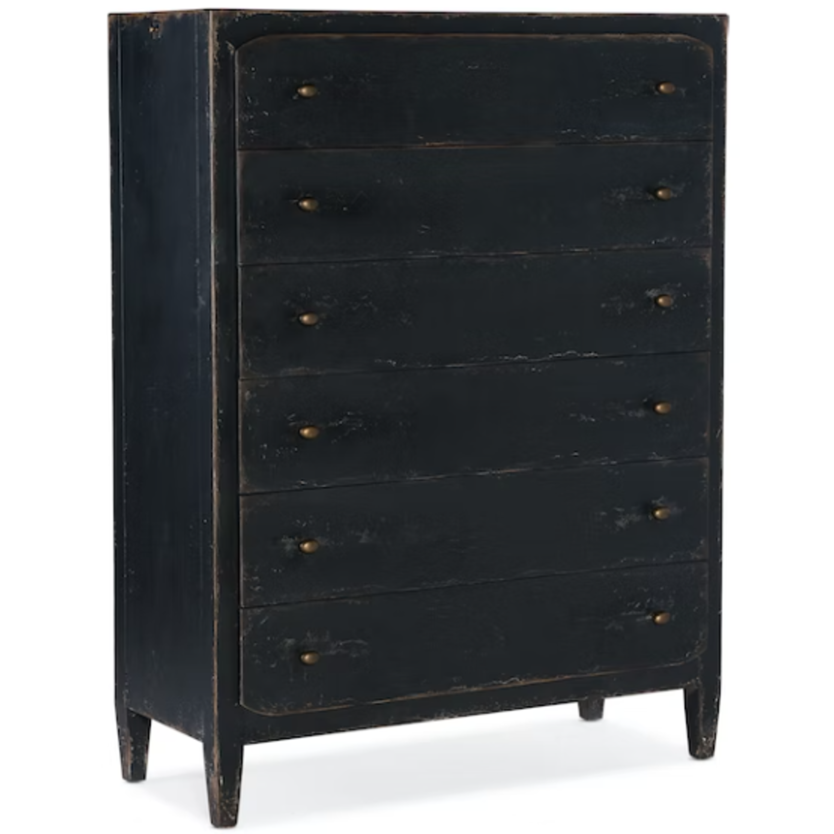 HOOKER FURNITURE CIAO BELLA SIX DRAWER BLACK CHEST