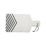 BLOOMINGVILLE MARBLE CHEESE/CUTTING BOARD W/ ROPE TIE