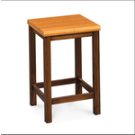 SIMPLY AMISH COMMUNITY BACKLESS BAMBOO BARSTOOL