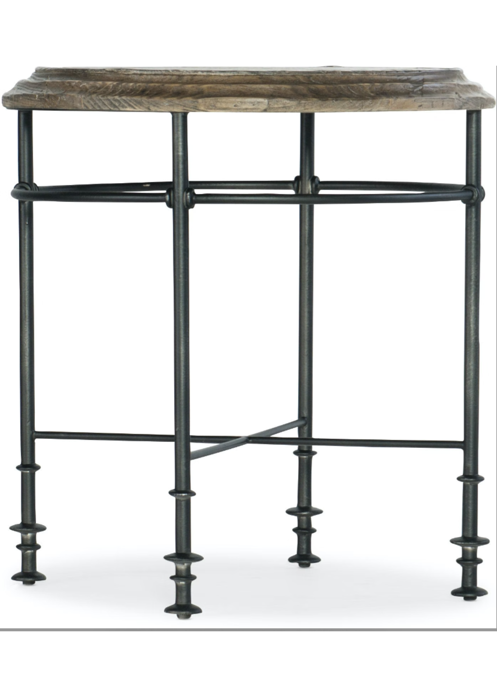 HOOKER FURNITURE FAISON ROUND END TABLE