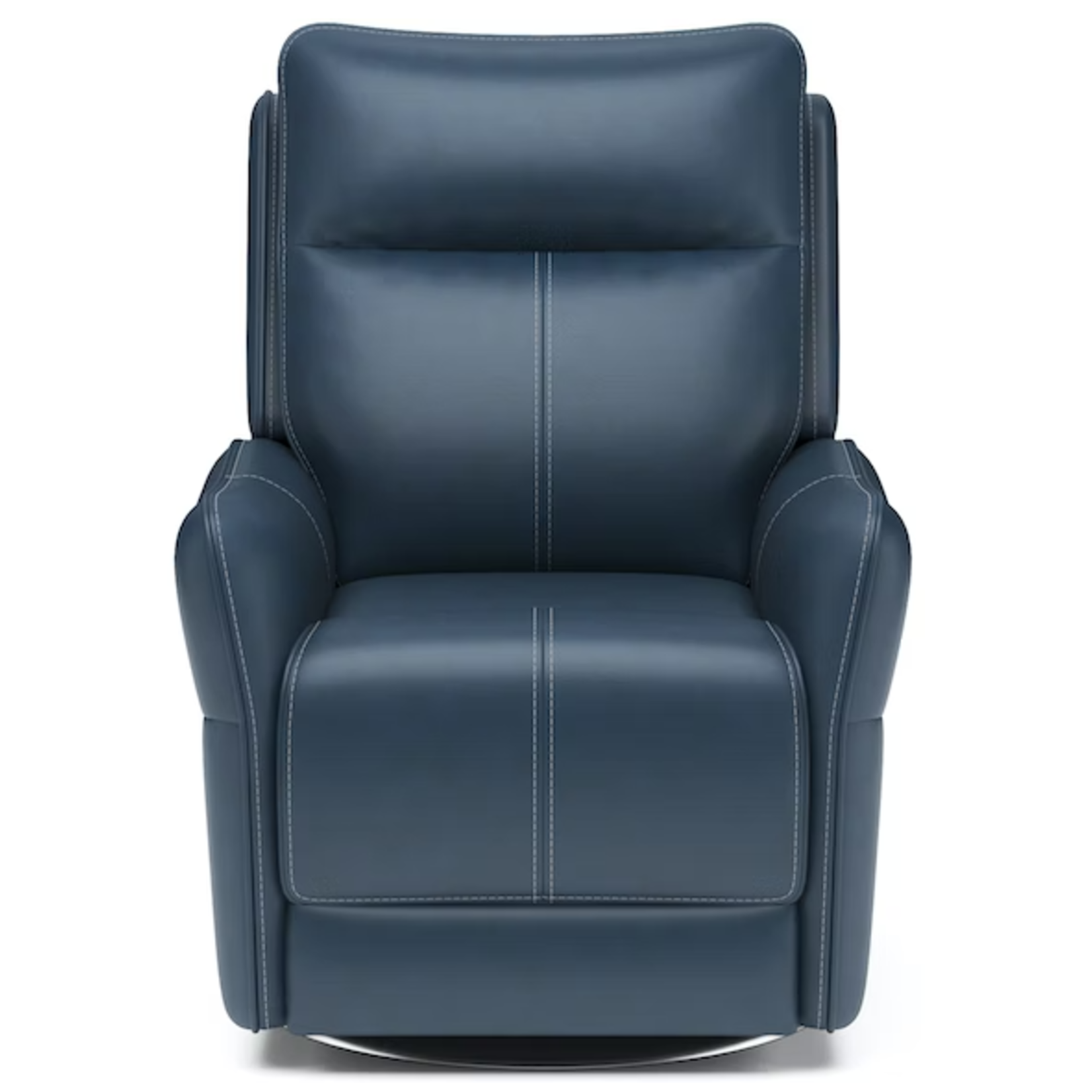 FLEXSTEEL SPIN SWIVEL RECLINER W/ POWER HEADREST & LUMBAR