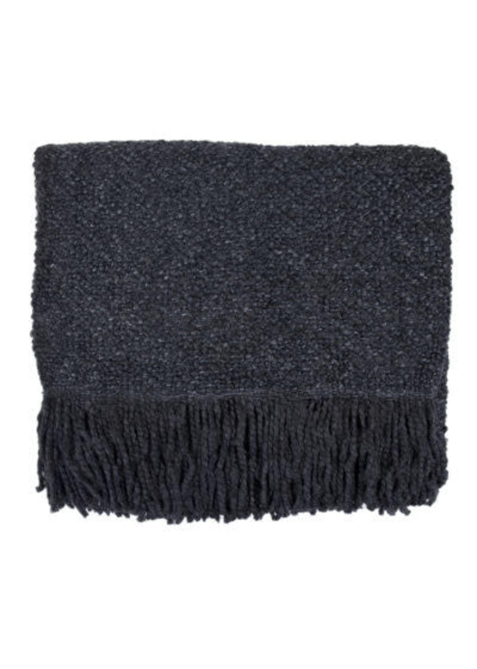 BEDFORD COTTAGE CAMPBELL CHARCOAL THROW