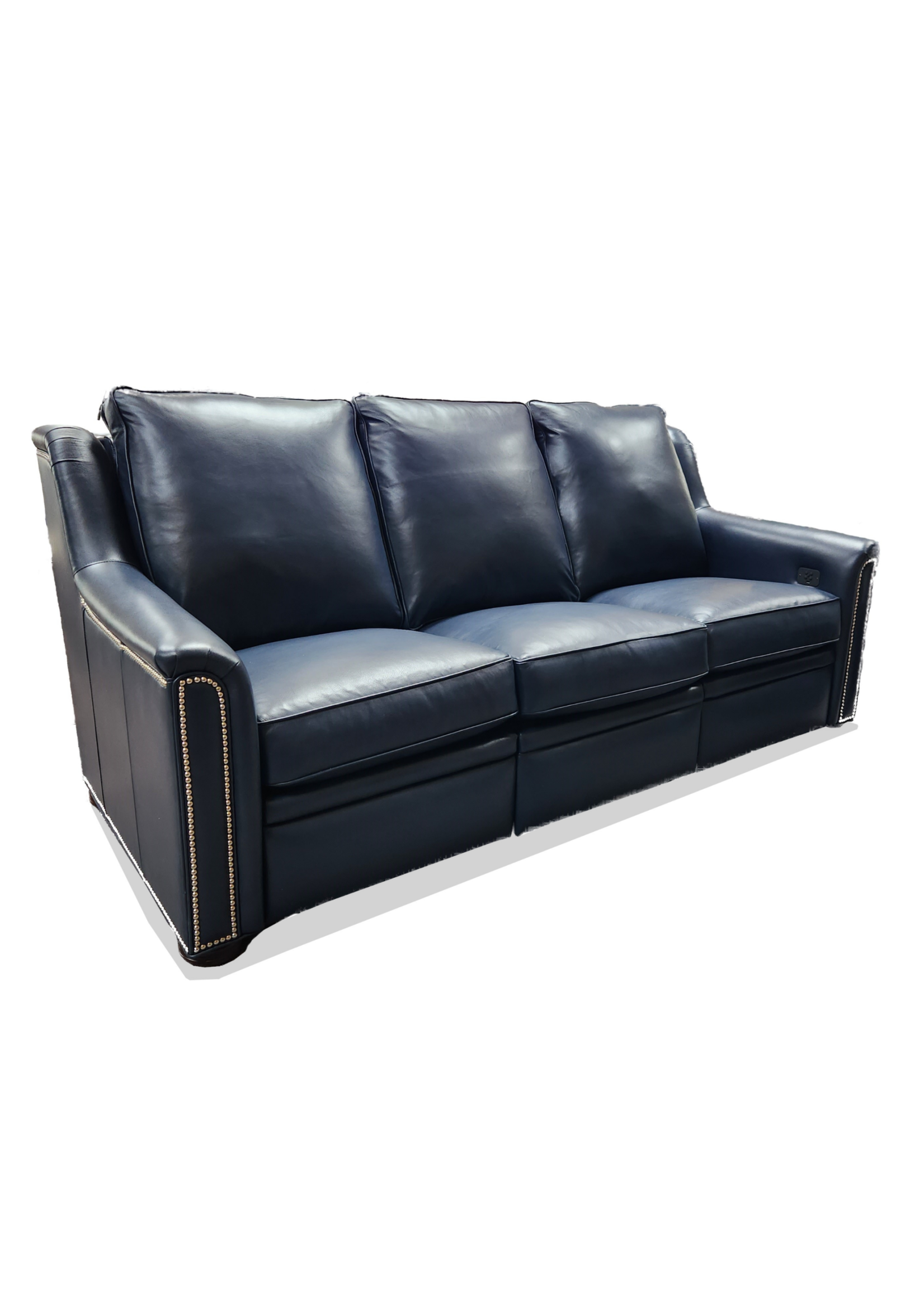 BRADINGTON YOUNG RAIDEN POWER RECLINING SOFA W/ POWER HEADREST
