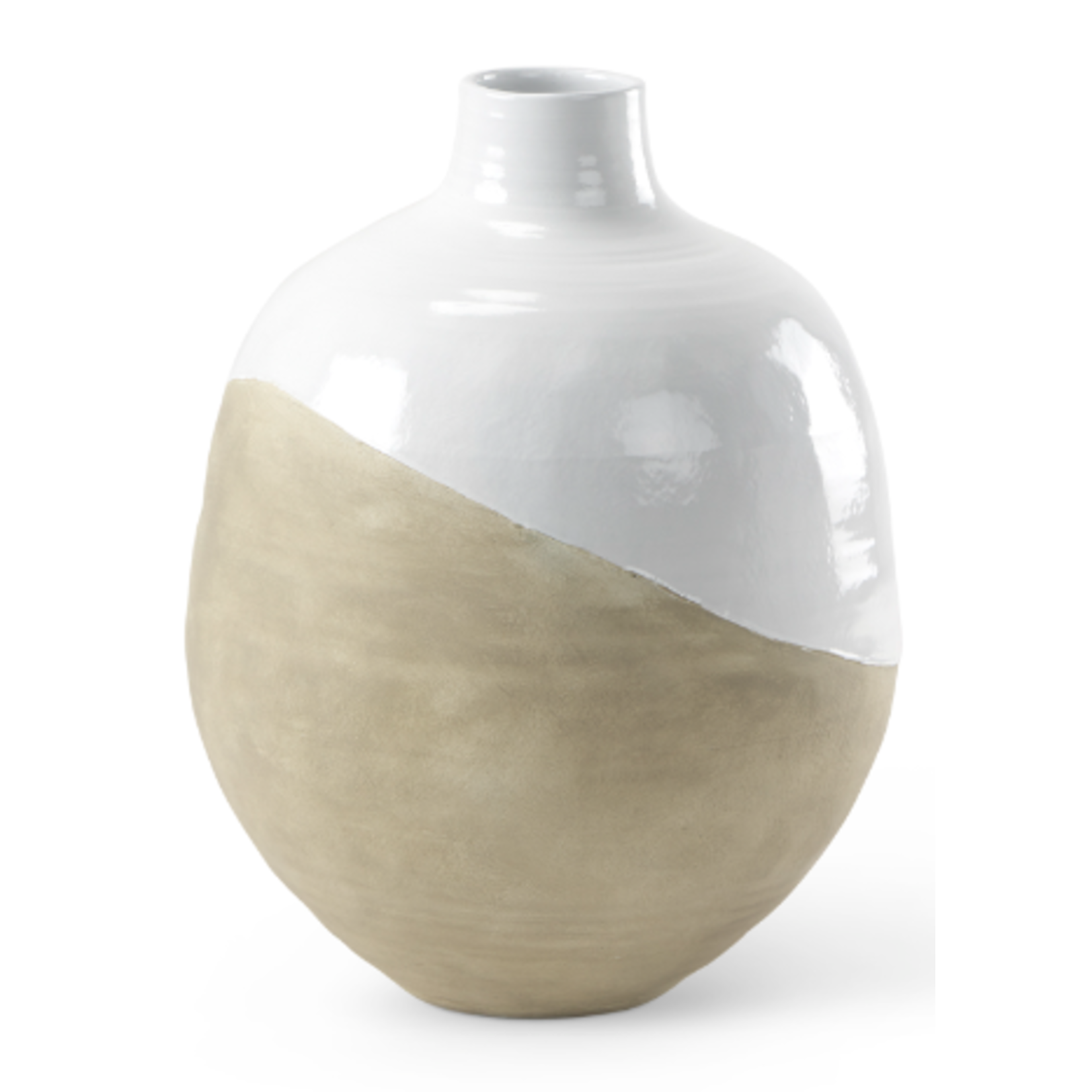 AMOS TWO TONE VASE - Swans Fine Home