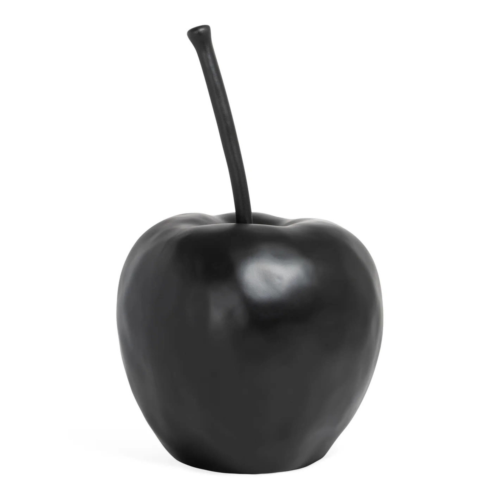 TORRE & TAGUS BLACK APPLE OVERSIZED RESIN DECOR