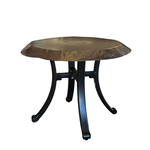 CASTELLE VINTAGE 24" ROUND OCCASIONAL TABLE