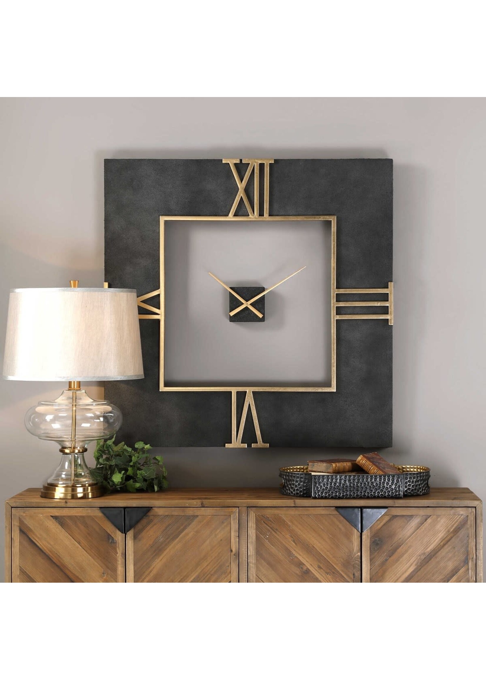 UTTERMOST MUDITA WALL CLOCK