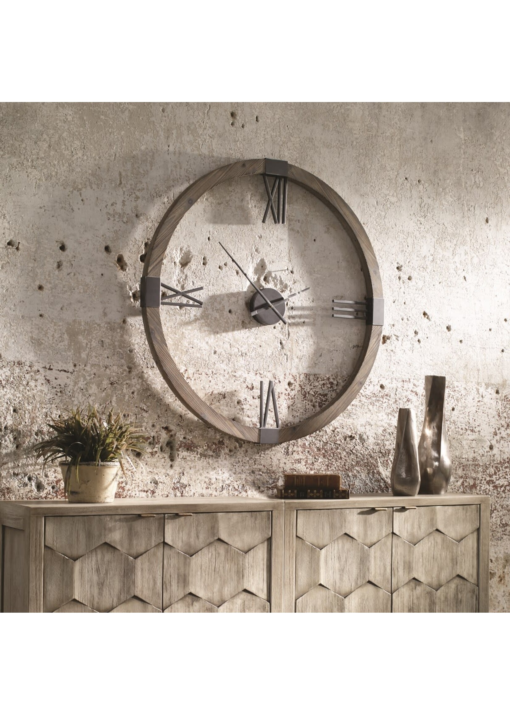 UTTERMOST MARCELO WALL CLOCK