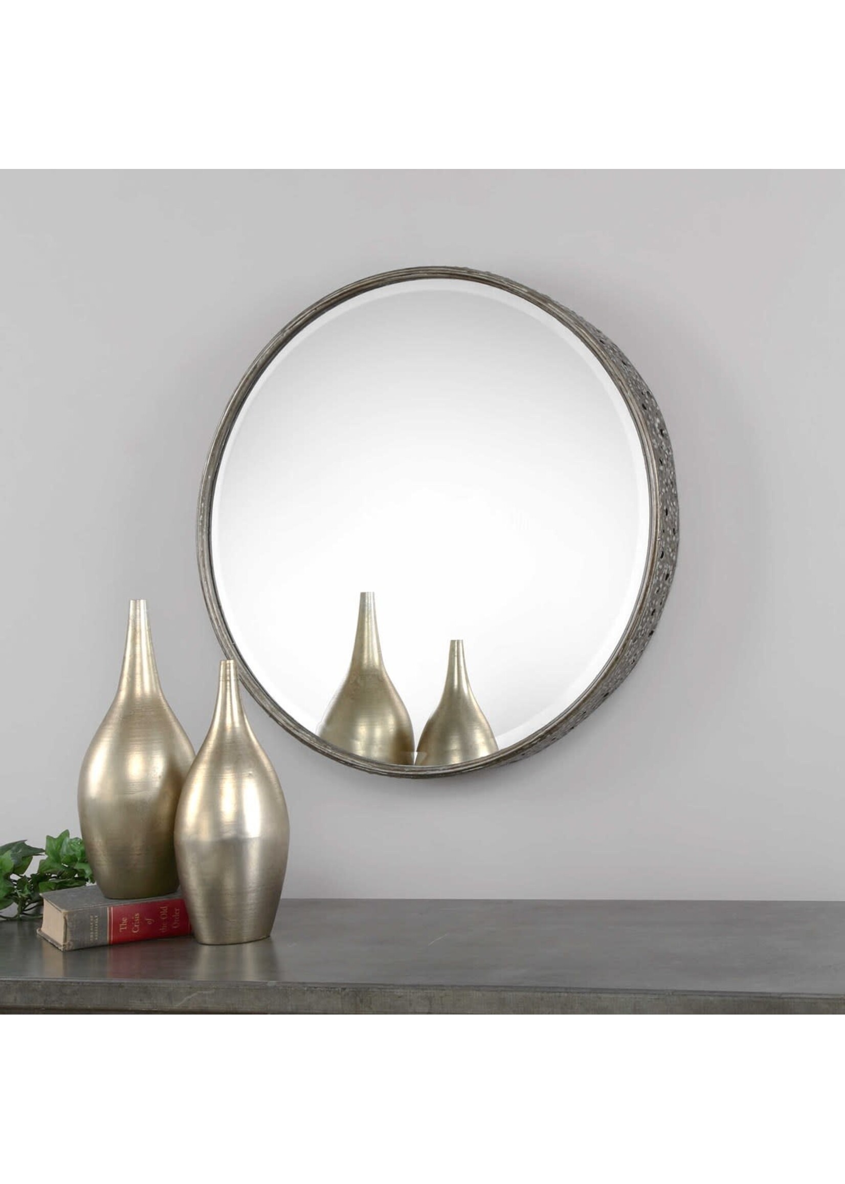 UTTERMOST NOVA ROUND MIRROR
