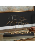 UTTERMOST FLOCK OF SEAGULLS SCULPTURE