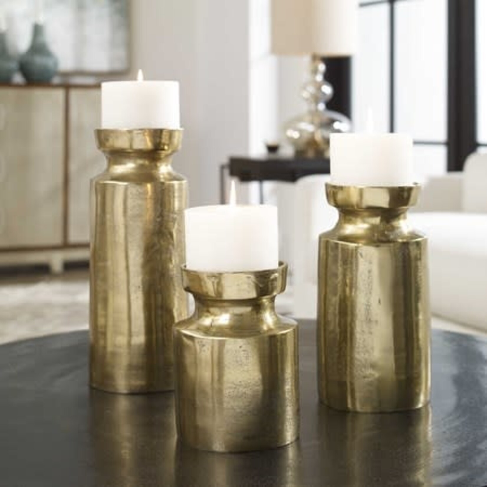 UTTERMOST AMINA MEDIUM CANDLEHOLDER