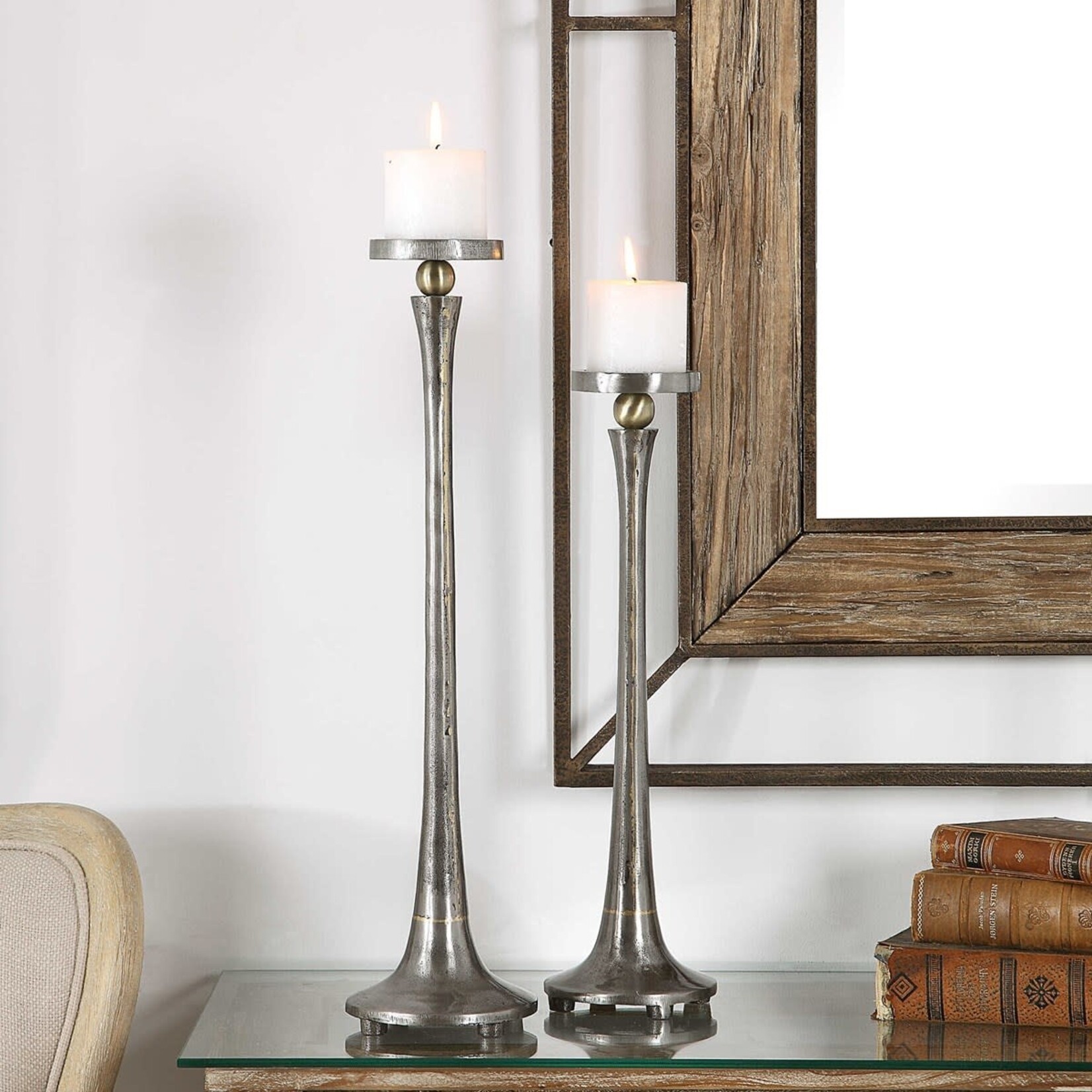 UTTERMOST ALISO S/2 CANDLEHOLDERS