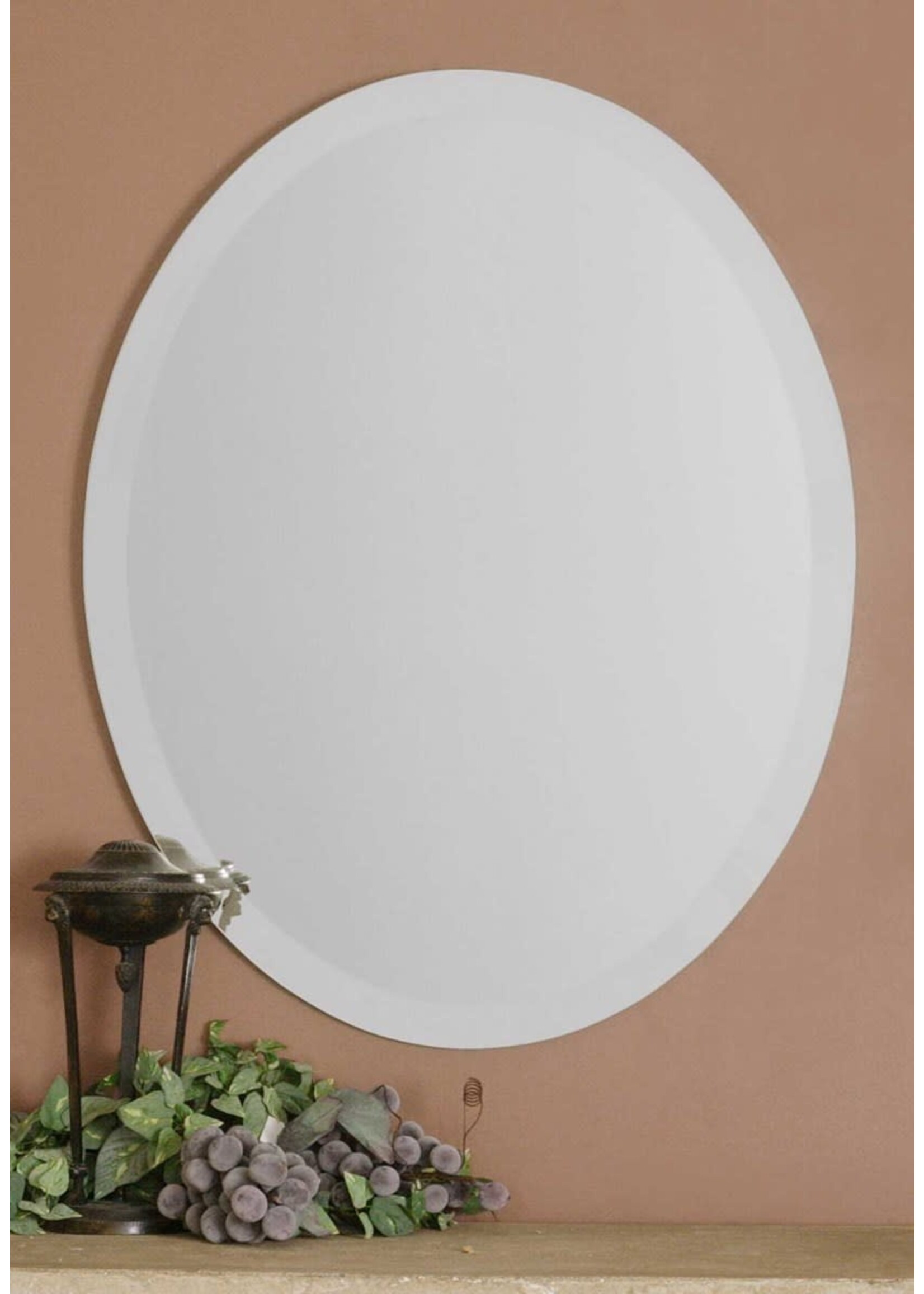 UTTERMOST LARGE OVAL MIRROR