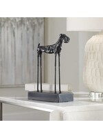 UTTERMOST MAXIMUS DOG SCULPTURE