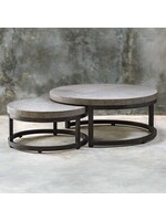 UTTERMOST AIYARA NESTING TABLES S/2