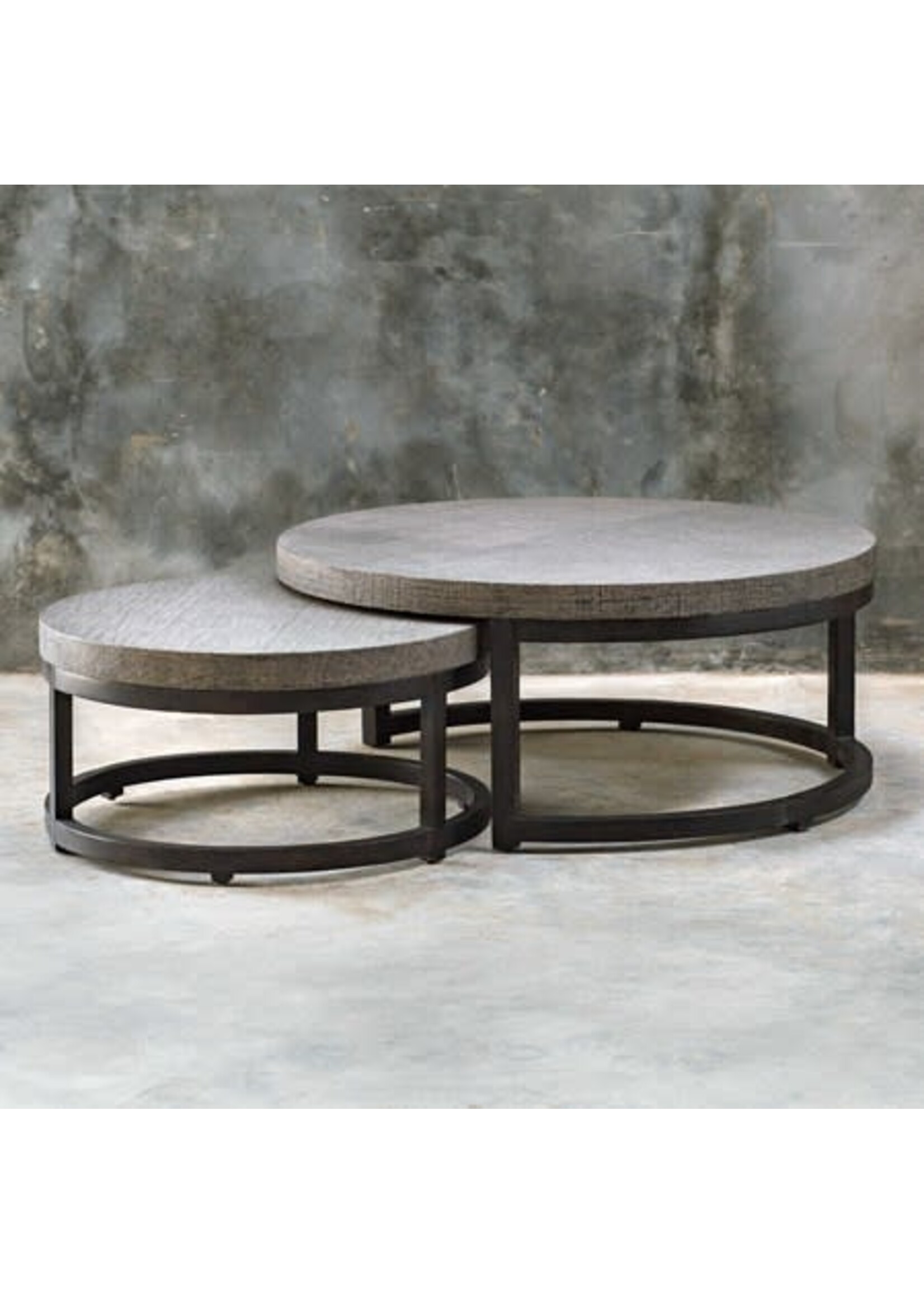 UTTERMOST AIYARA NESTING TABLES S/2