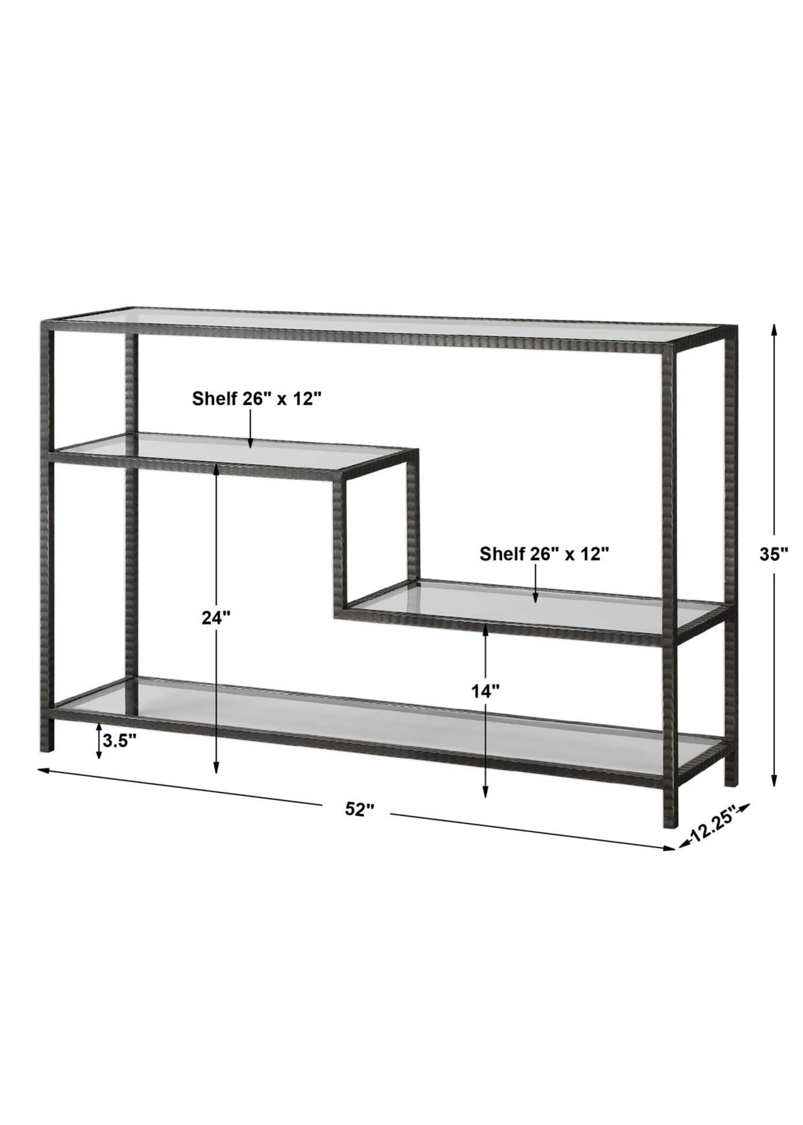 UTTERMOST LEO CONSOLE TABLE