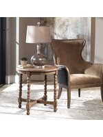 UTTERMOST SAMUELLE END TABLE