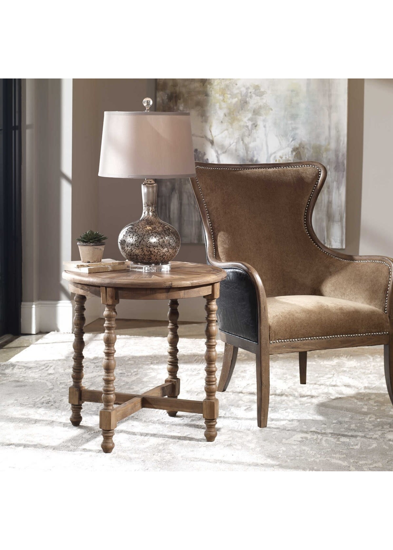 UTTERMOST SAMUELLE END TABLE