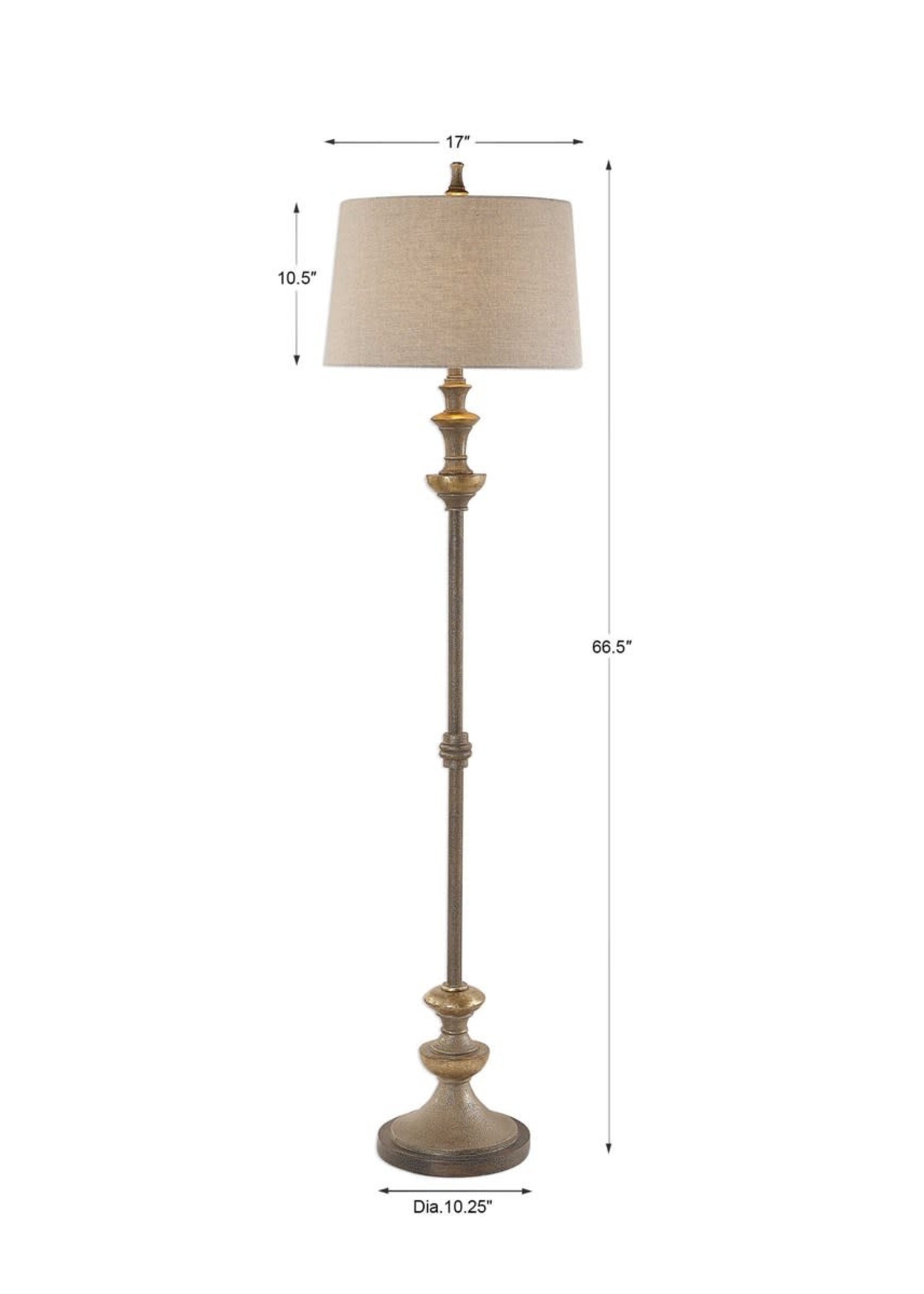 UTTERMOST VETRALLA FLOOR LAMP