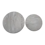 CREATIVE COOP LARGE ROUND MARBLE REVERSIBLE CUTTING BOARD