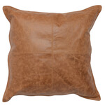 CLASSIC HOME LEATHER DUMONT CHESTNUT 22 X22