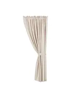 HIEND ACCENTS LIGHT TAN LINED LINEN CURTAIN, 108"