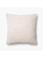 LOLOI 22x22 WHITE PILLOW