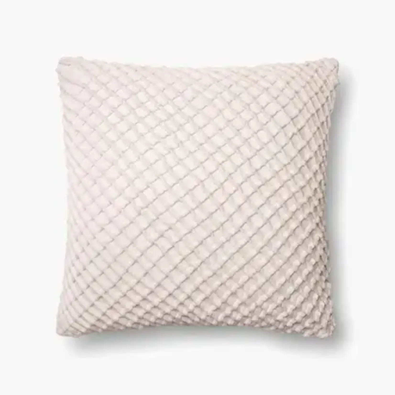 LOLOI 22x22 WHITE PILLOW