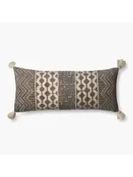LOLOI 13x35 GREY PILLOW
