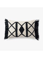 LOLOI 13x21 BLACK PILLOW
