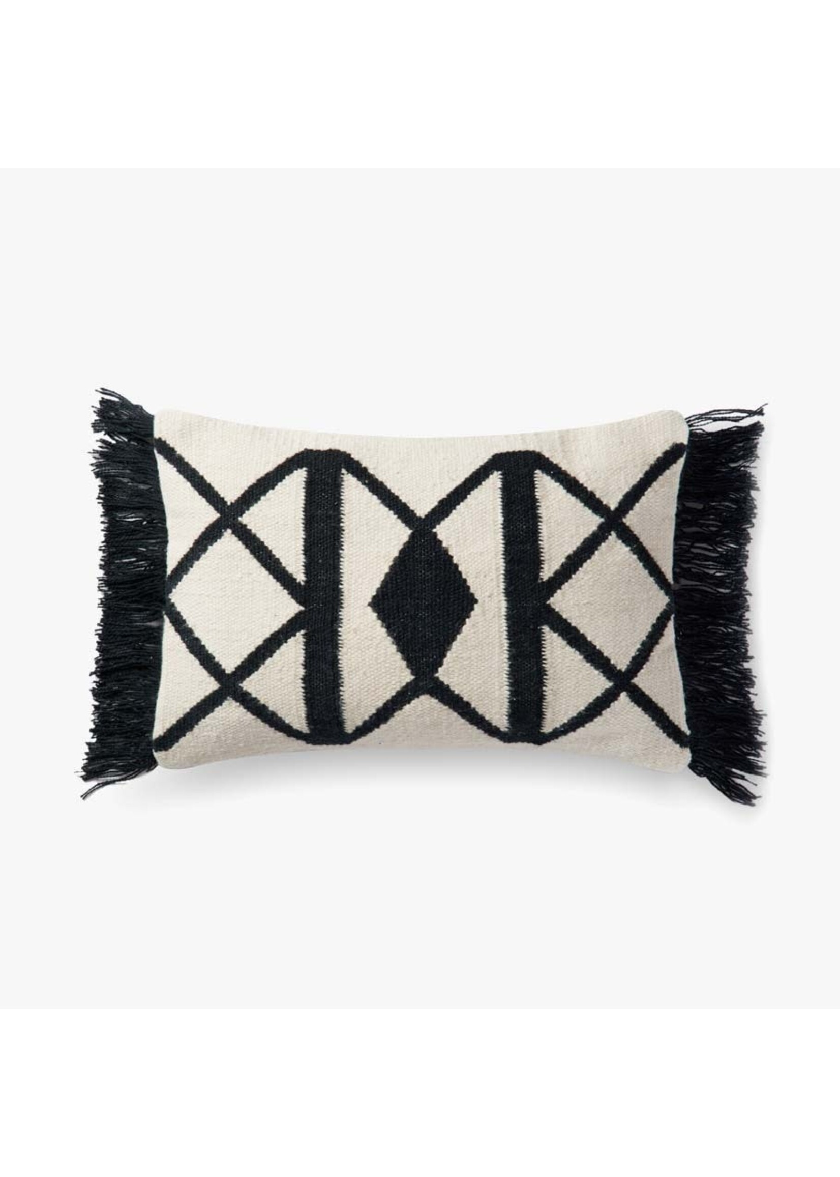 LOLOI 13x21 BLACK PILLOW