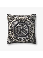 LOLOI 22x22 BLACK PILLOW