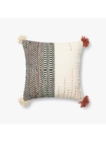 LOLOI 22x22 BLACK PILLOW
