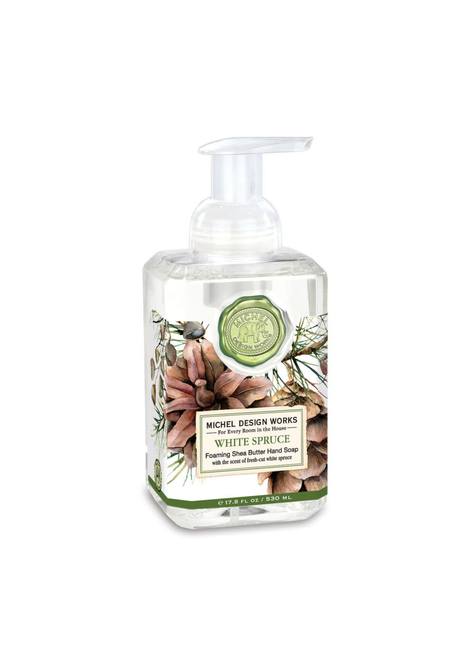 MICHELE DESIGN WORKS WHITE SPRUCE FOAMING SOAP